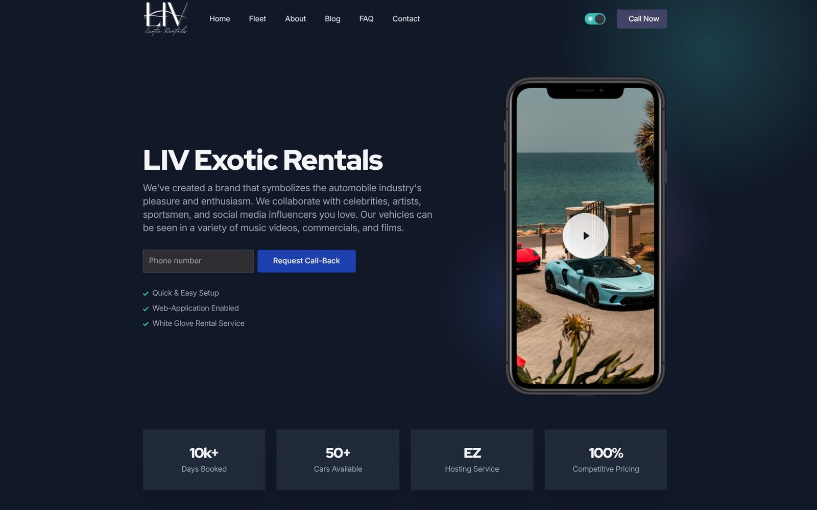 Liv Exotic Rentals